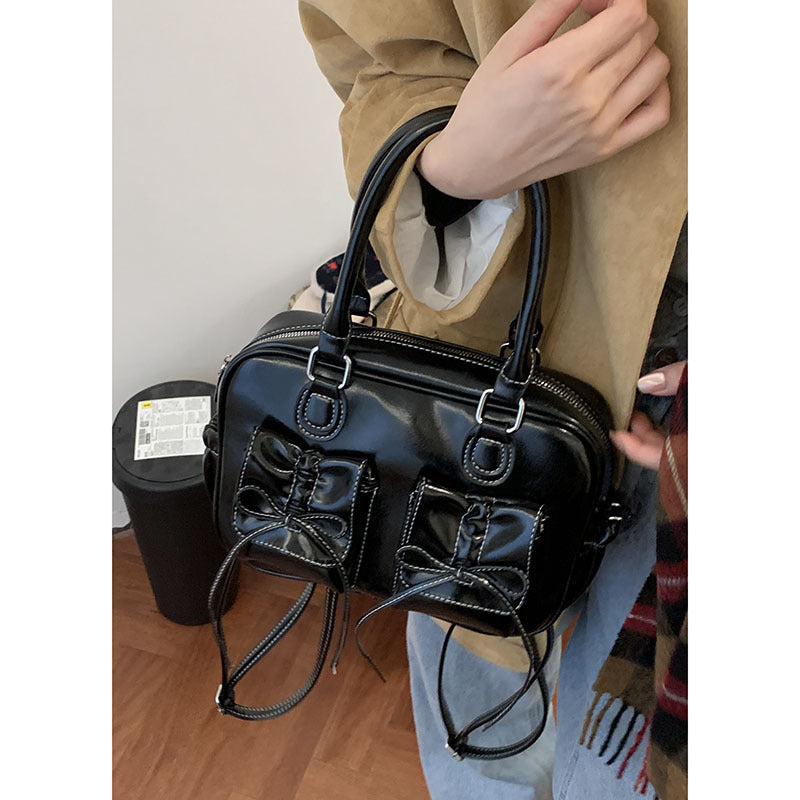 Women's Retro High-grade Portable Simple Commuter Small Square Bags