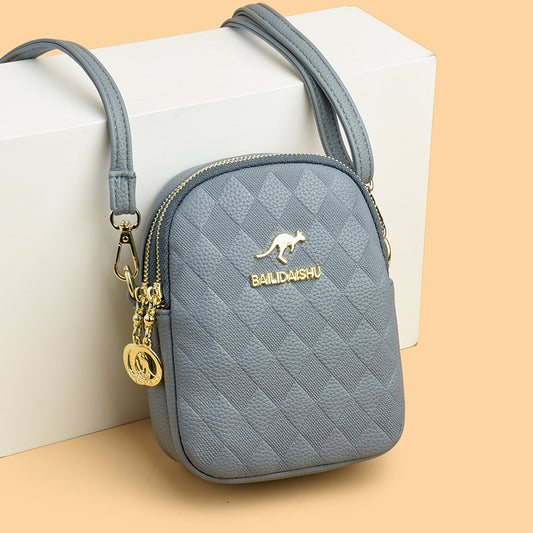 Women's Popular Plain Kangaroo Alligator Print Handbags