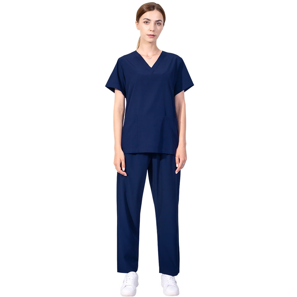 Quick Drying Fabric Elastic Stomatologist Work Uniform