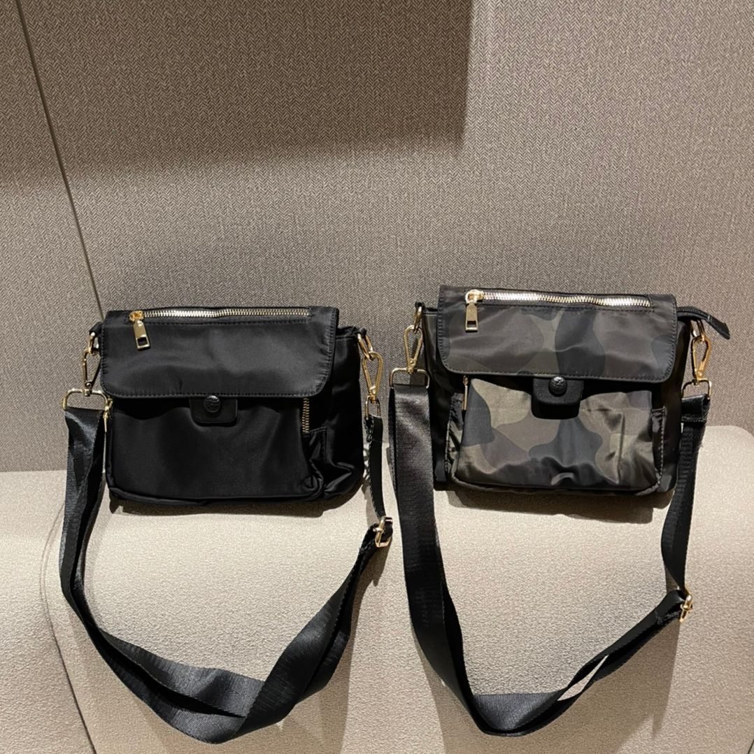 Women's Simple Flap Waterproof Nylon Oxford Cloth Crossbody Bags