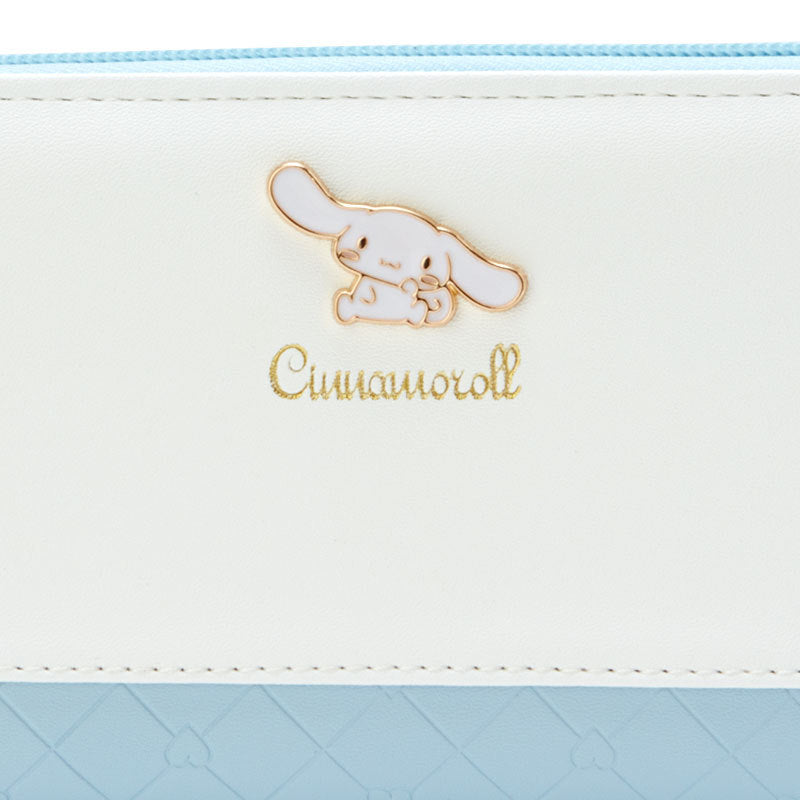 Innovative Madi Long Pink Zipper Heart Ladies Wallet