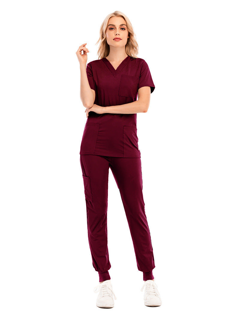 Sports Leisure Jogger Solid Color Sleeve Uniform
