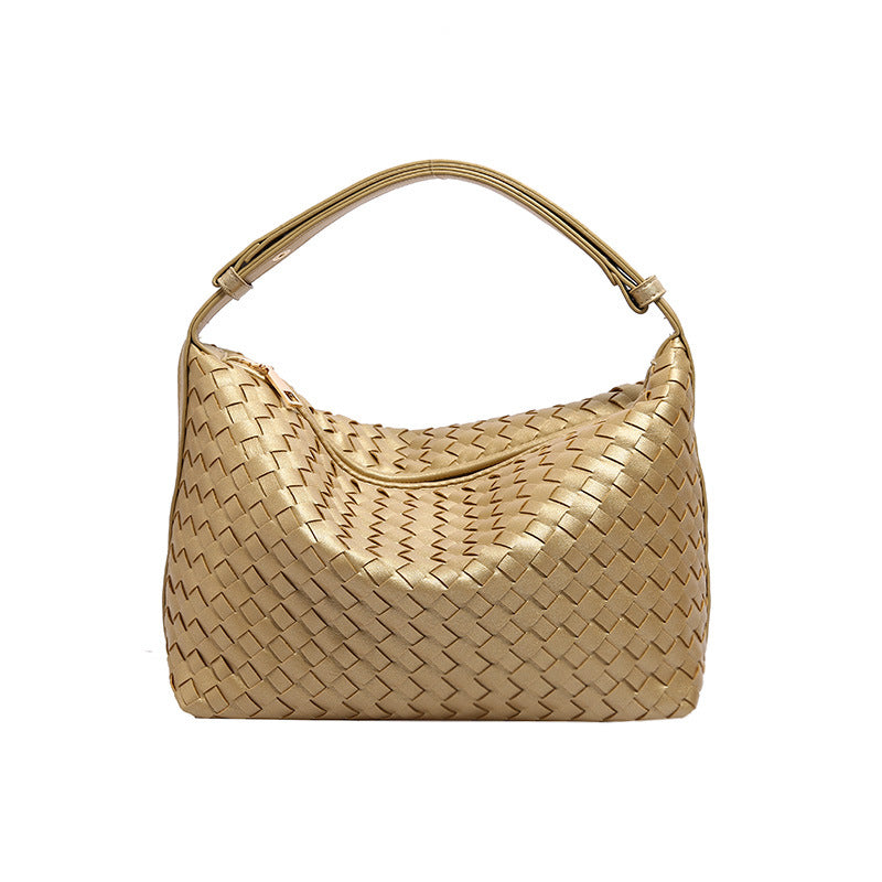 Women's Woven Underarm Versatile High Quality Commuter Shoulder Bags