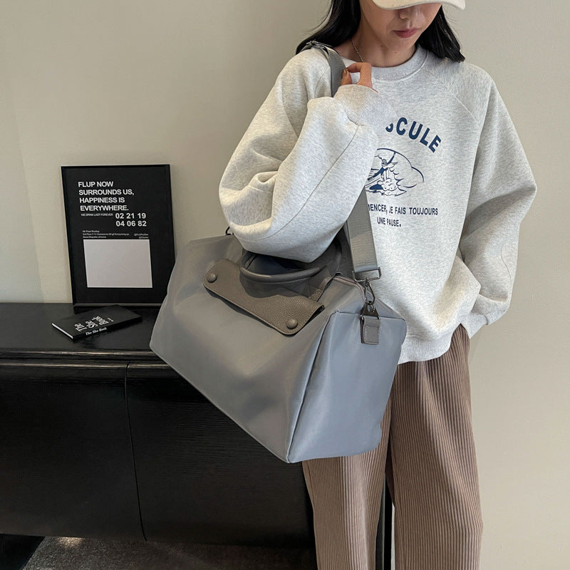 Short-distance Winter Korean Simple Oxford Cloth Travel Bags
