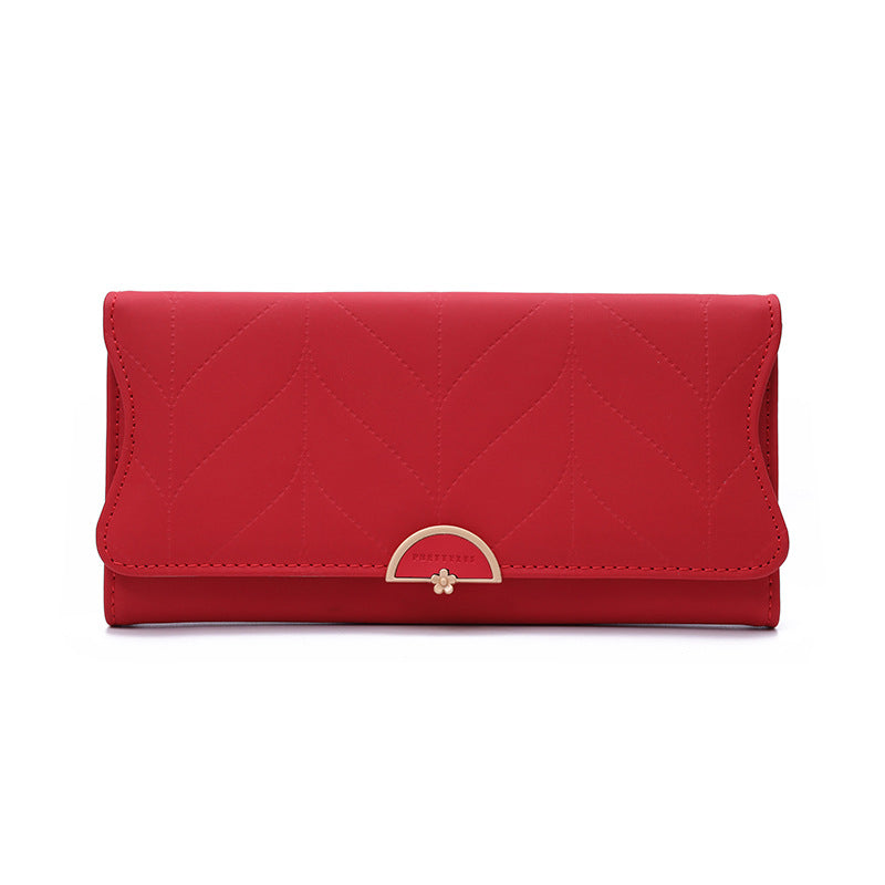 Women's Long Large Capacity Mobile Bank Ladies Wallet