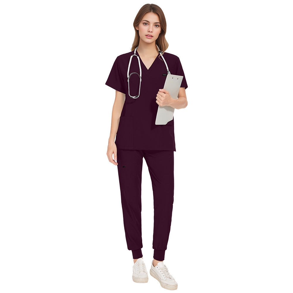 Women's & Men's & Hand Washing Beauty Salon Barber Shop Staff Operating Uniform
