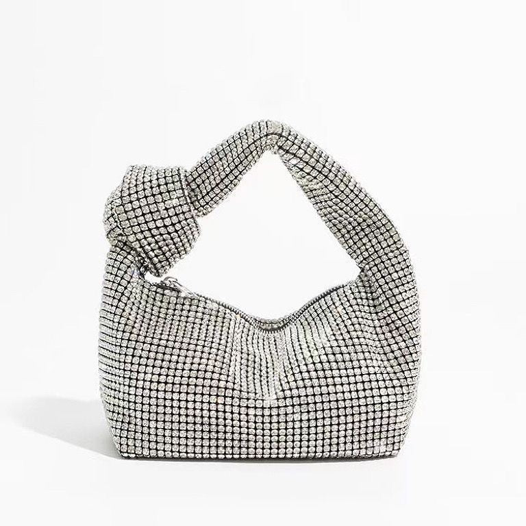 Women's Portable Dinner Niche High-grade Carrying Fashion Diamond Bags