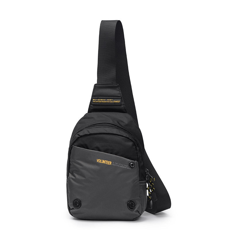 Men's Glamorous Leisure Oxford Cloth Canvas Men's Chest Bags
