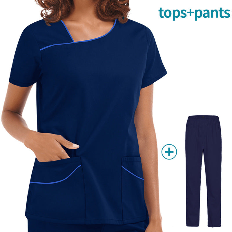 Washing Female Skin Management Work Clothes Nurse Shorts