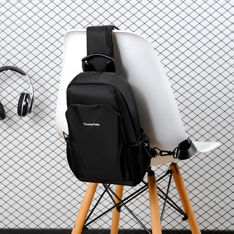 Men's Slouchy Trendy Attractive Fashion Canvas Men's Chest Bags