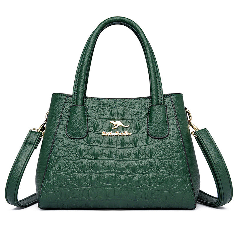 Women's Popular Charming Comfortable Crocodile Pattern Crossbody Bags