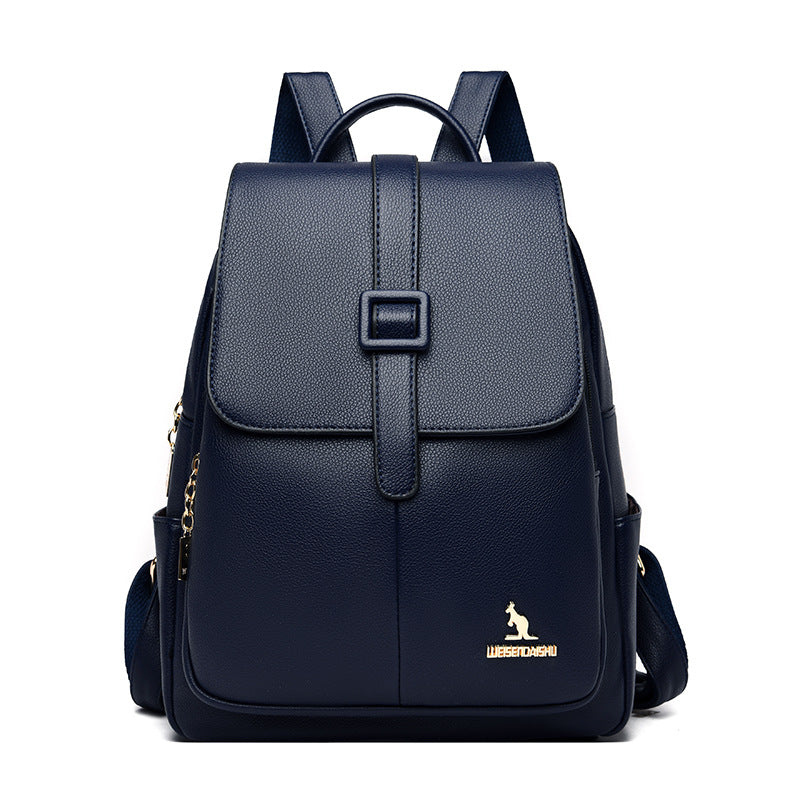 Women's Simple Trendy Large Capacity Korean Style Backpacks