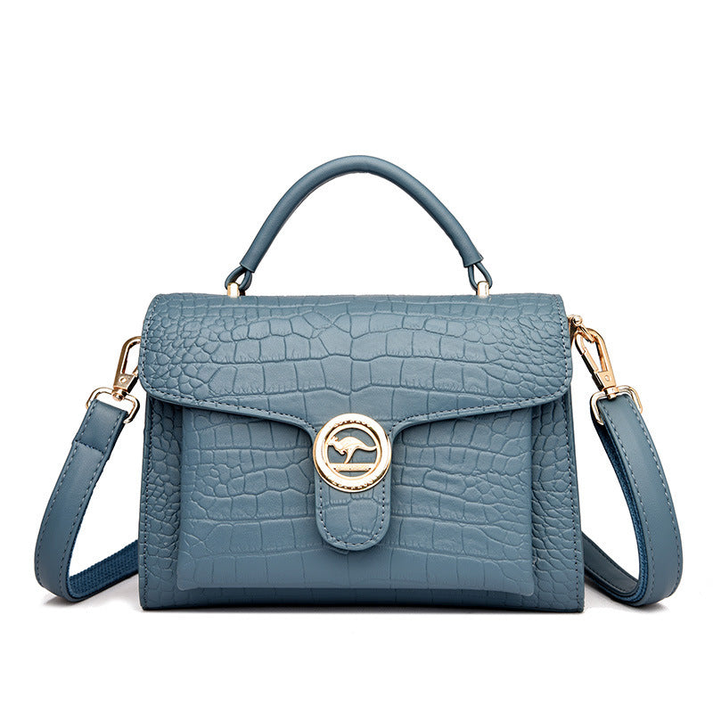 Women's Creative Slouchy Fashion Crocodile Pattern Shoulder Bags