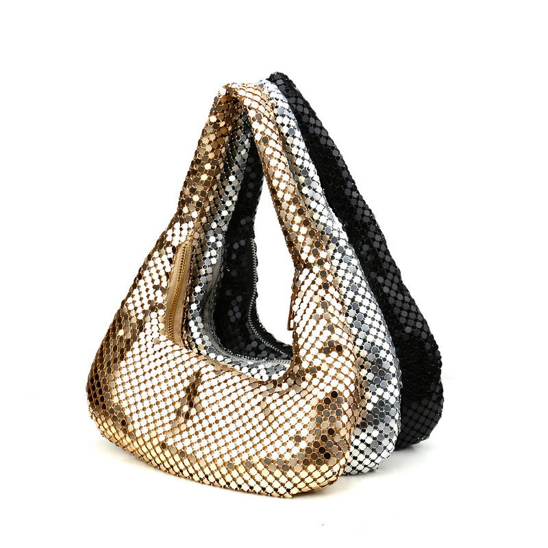 Aluminum Sheet Dinner Trendy Banquet Dress Bags