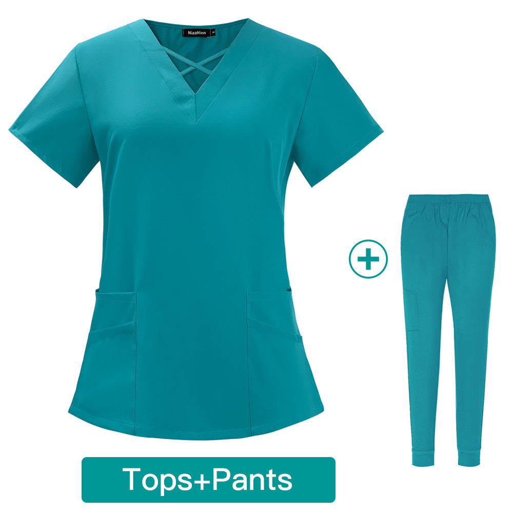 Doctor Nurse Sleeve Summer Thin Comfortable Uniform