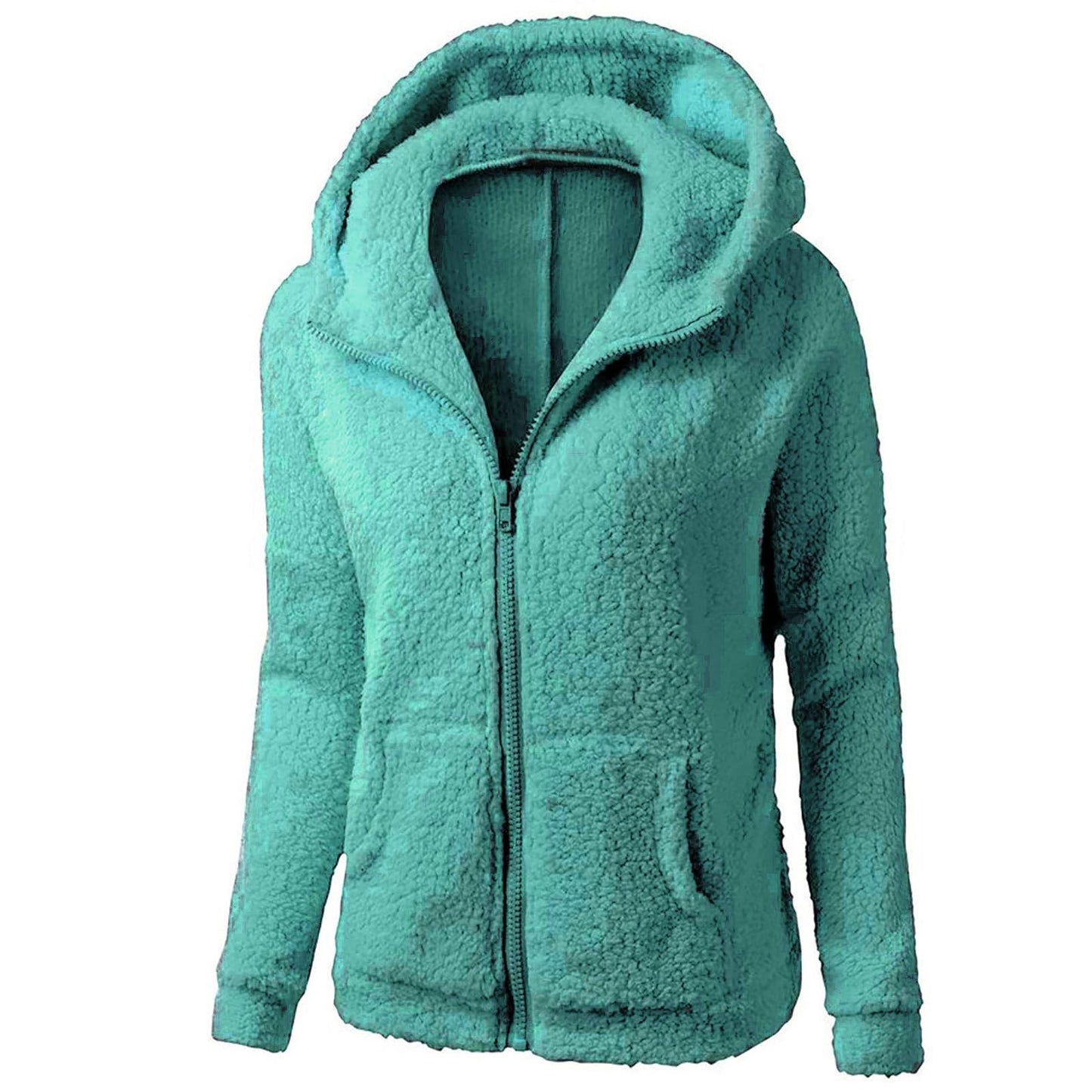 Women's Fleece Sweatshirt Ladies Hooded Pullover Sweaters