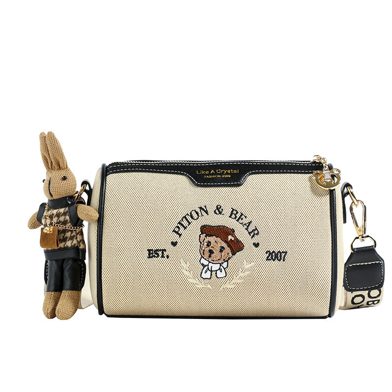 Women's Source City Simple Stylish Commuter Retro Crossbody Bags