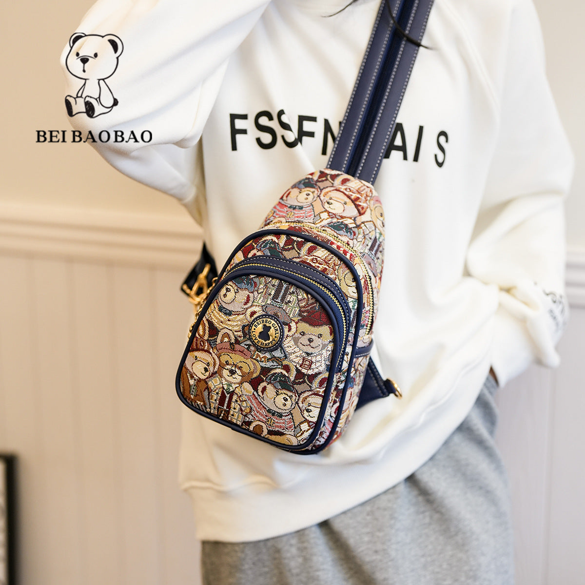 Women's Source Summer National Trendy Style Backpacks