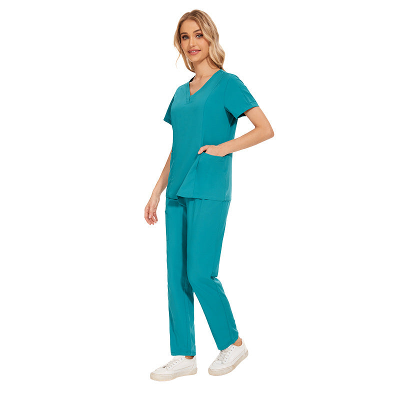 Gown Female Stomatologist Work Clothes Sleeve Male Uniform