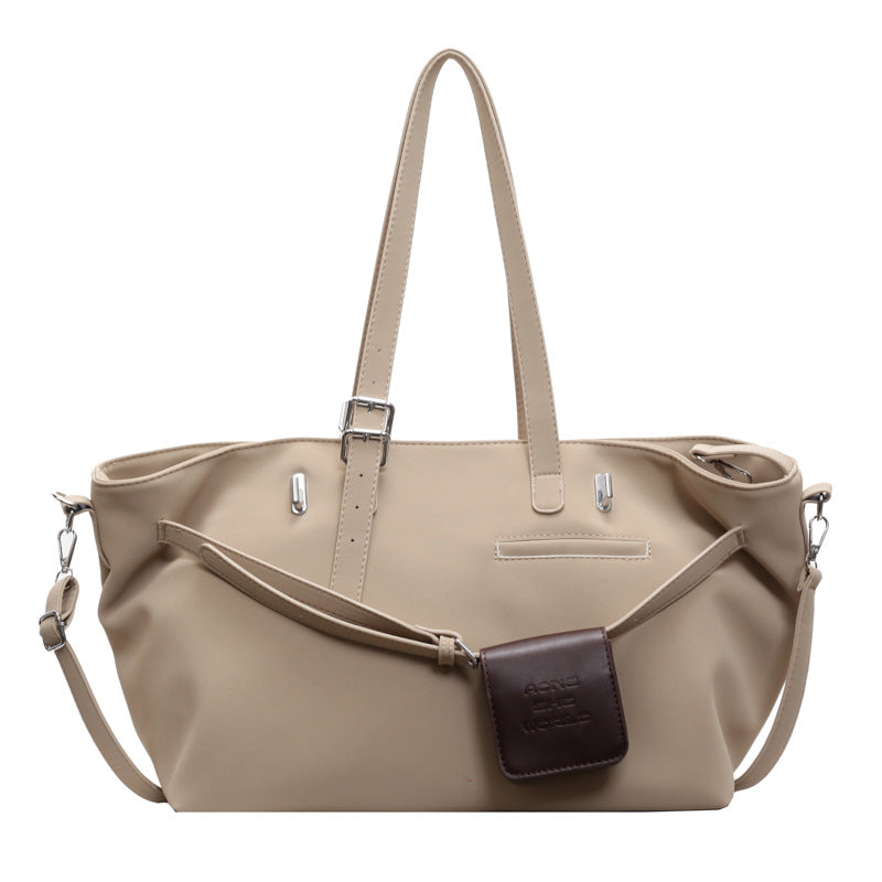 Women's Retro Large Capacity Fashion Korean Style Shoulder Bags