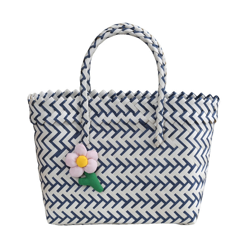 Women's Woven Urban Simple Horizontal Daily Matching Bags
