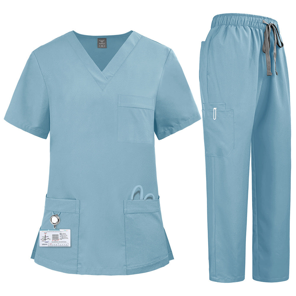 Women's & Men's & Stretch Hand Washing Doctor Two-piece Uniform