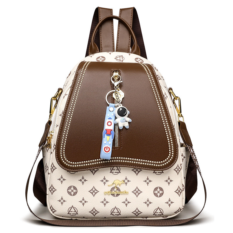 Women's Luxury Fashion Niche Commuter Large Capacity Backpacks