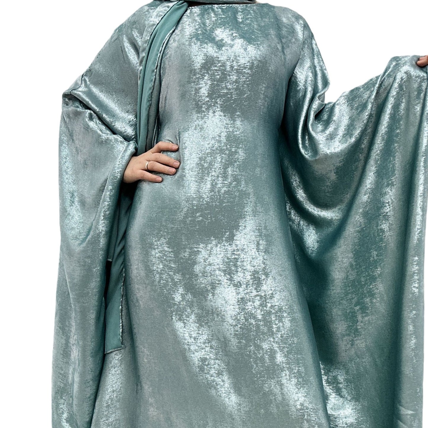 Glamorous Fashion Stitching Turkish Elegant Dress Clothing