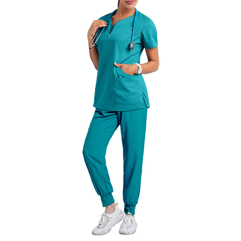 Oral Dentist Surgical Gown Split Undergarments Uniform