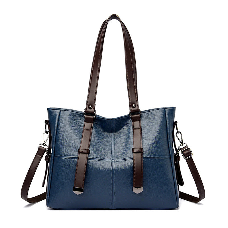 Women's Soft Surface Textured Commuter Large Capacity Handbags