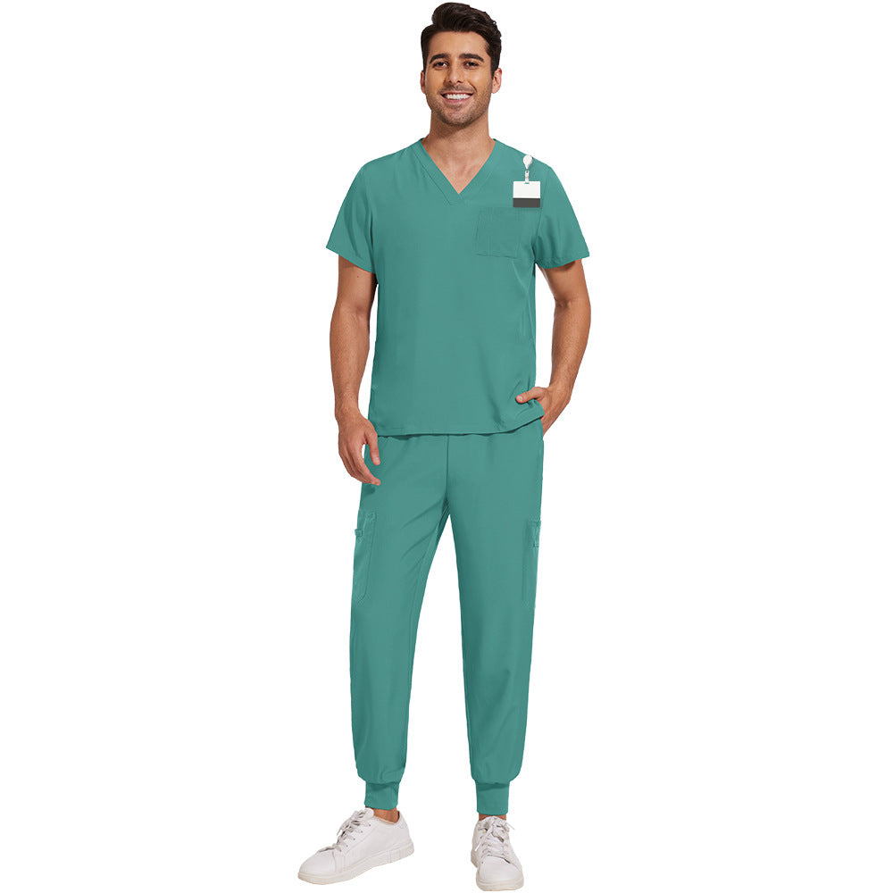 Doctors Nurses Frosted Thin Comfortable Breathable Uniform