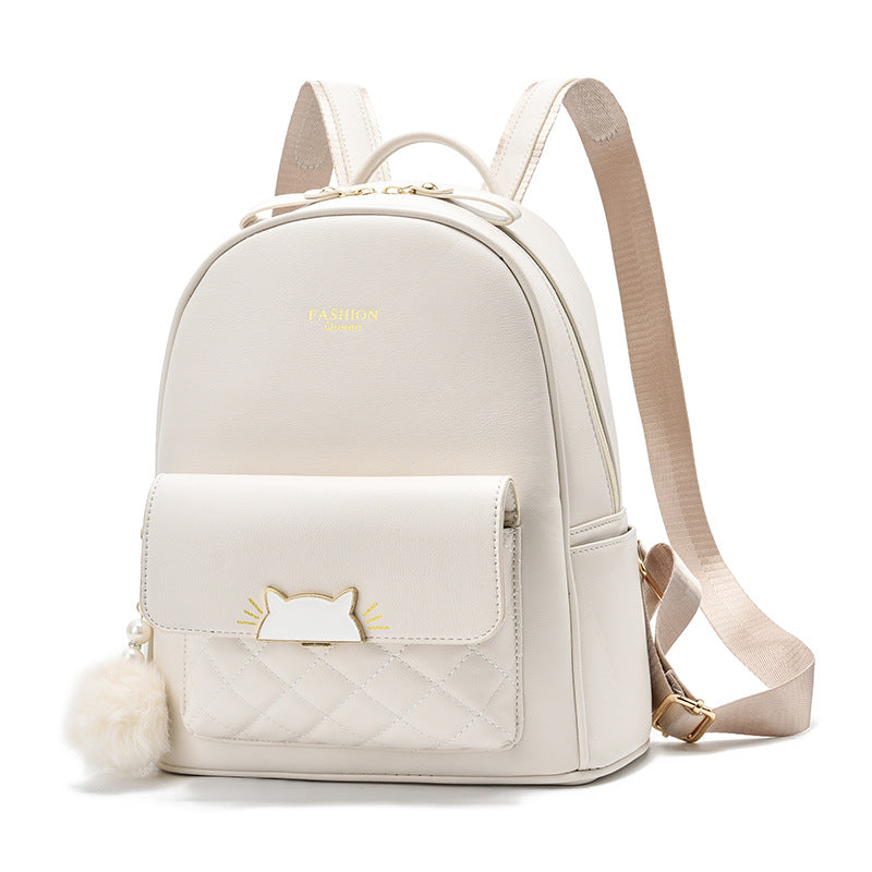 Women's Temperament Wild Trendy Fashion Large Capacity Backpacks