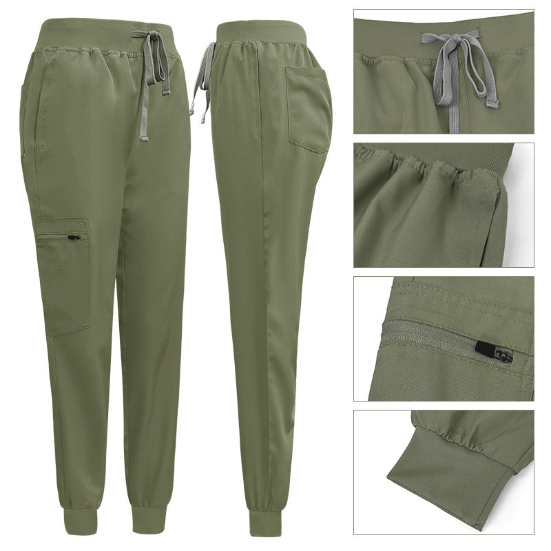 Color Operating Room Sleeve Hand Washing Female Uniform