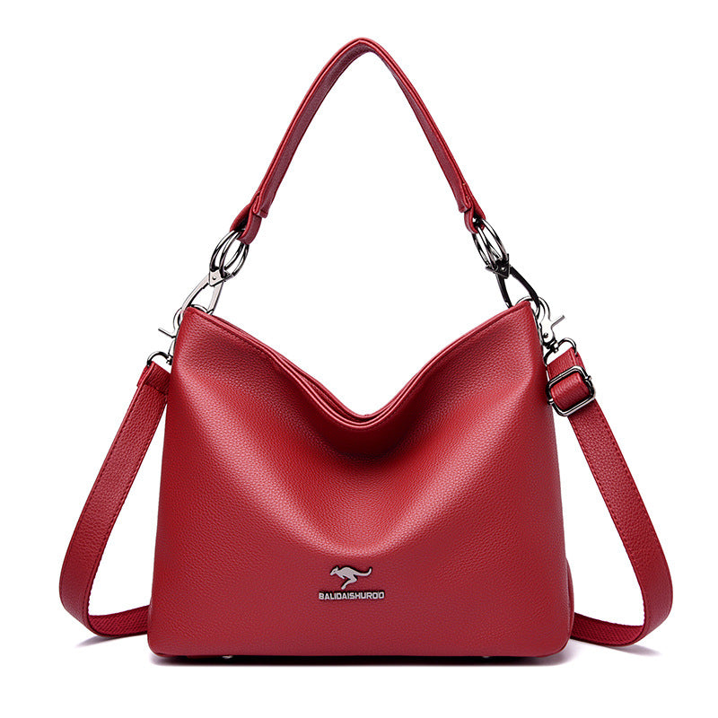 Women's Large Capacity Big Mom Simple Crossbody Bags