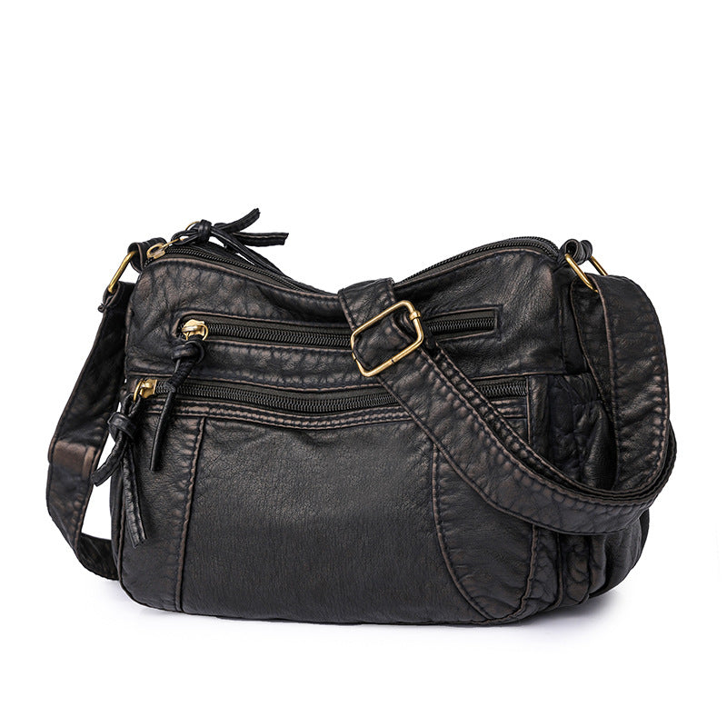 Women's Simple Large Capacity Lady Soft Surface Fashion Women's Messenger Bag