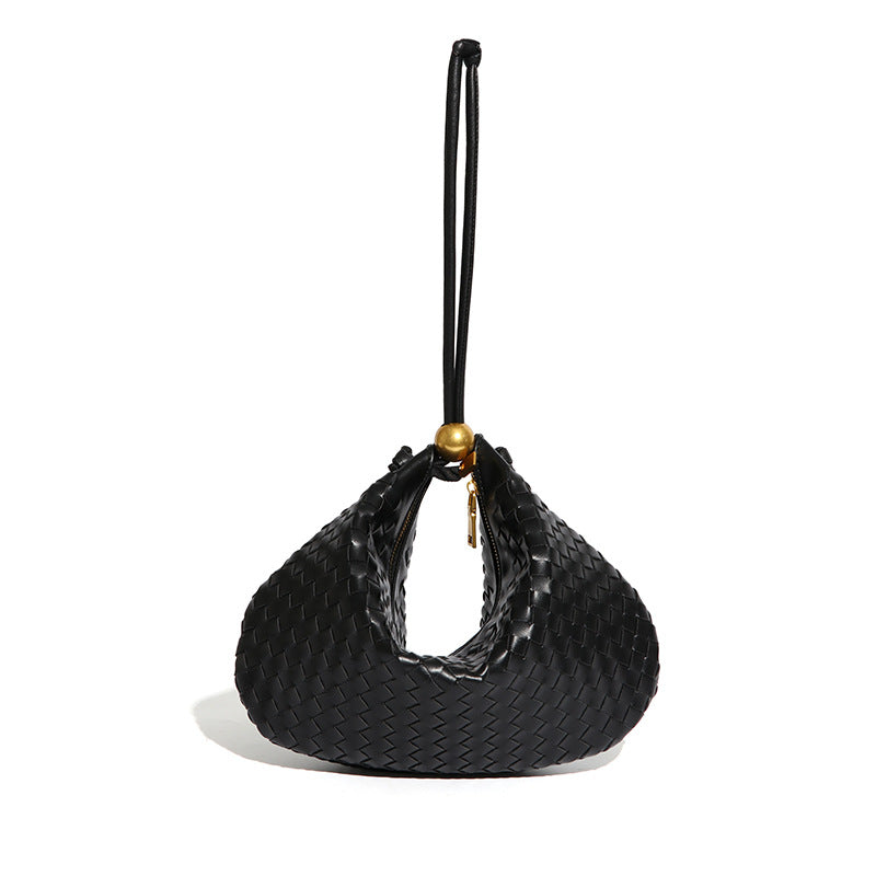 Women's Large Capacity Texture Popular Dumpling Design Shoulder Bags