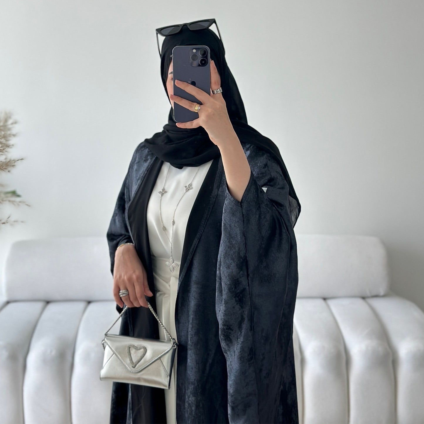 Classic Fashion Stitching Turkish Elegant Robe Clothing
