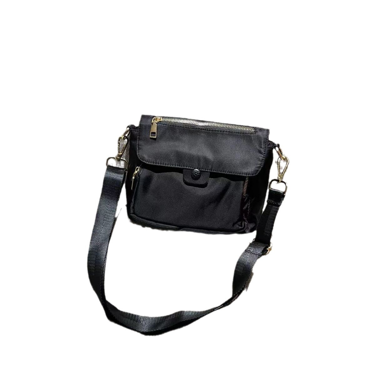 Women's Simple Flap Waterproof Nylon Oxford Cloth Crossbody Bags