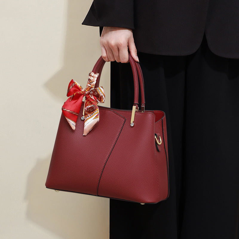 Women's Portable Mother For Mother-in-law Red Bridal Bags