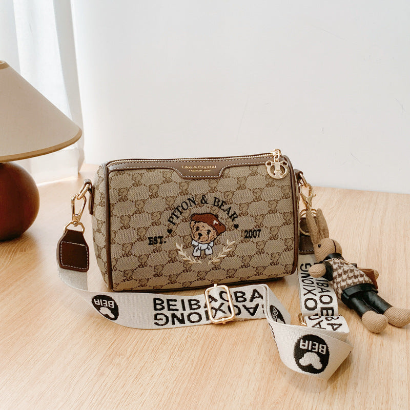 Women's Source City Simple Stylish Commuter Retro Crossbody Bags
