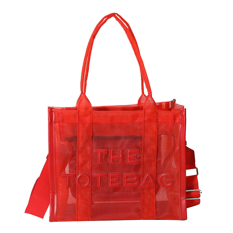 Women's Versatile Jelly Large Capacity Fashion Handbags