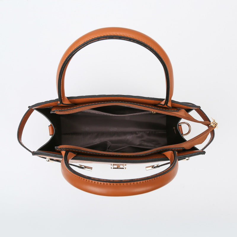 Women's Stone Pattern Match Sets Combination Shoulder Bags