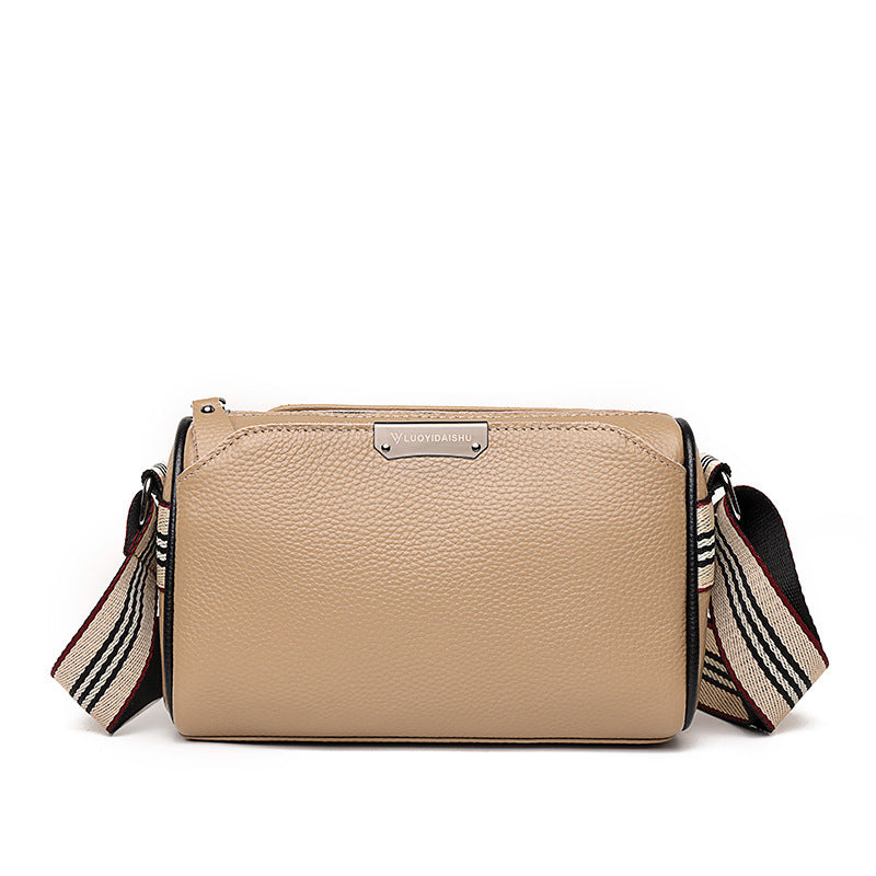 Women's Leather Fashion Large Capacity Female Soft Shoulder Bags