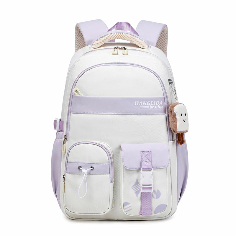 Korean Style High College National Fashion Backpacks