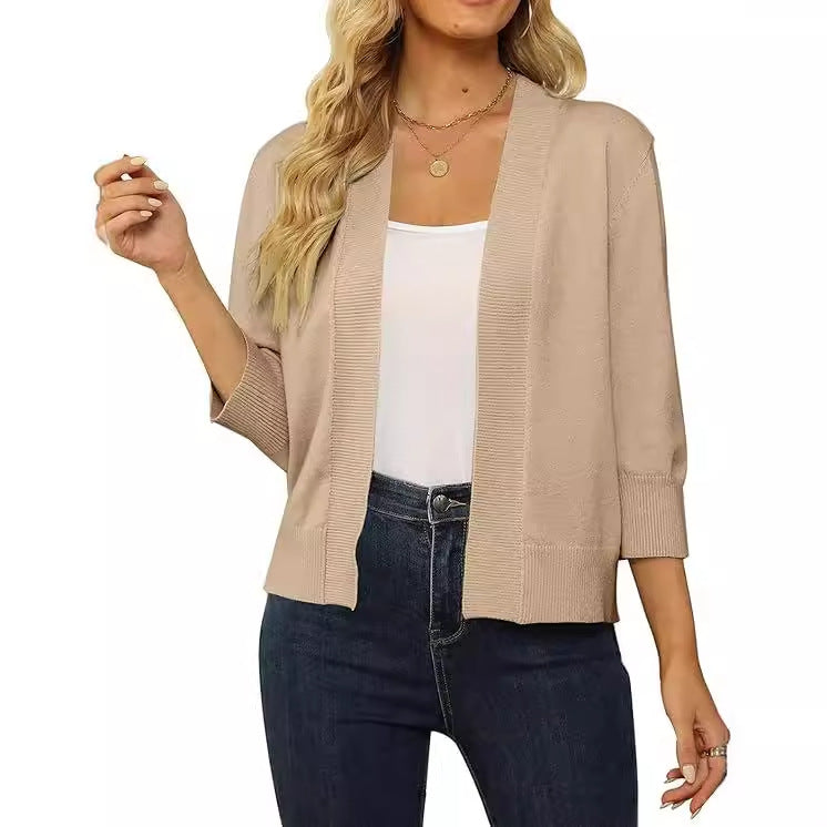 Women's Popular Fashion Outer Wear Slim Sweaters
