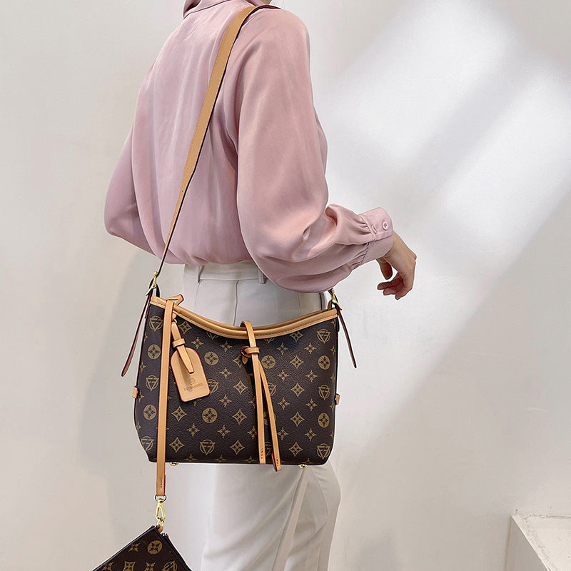 Women's High-grade Vintage Printed Versatile Large Capacity Bags