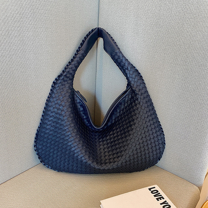 Women's Style High Sense Woven Elegant Underarm Bags