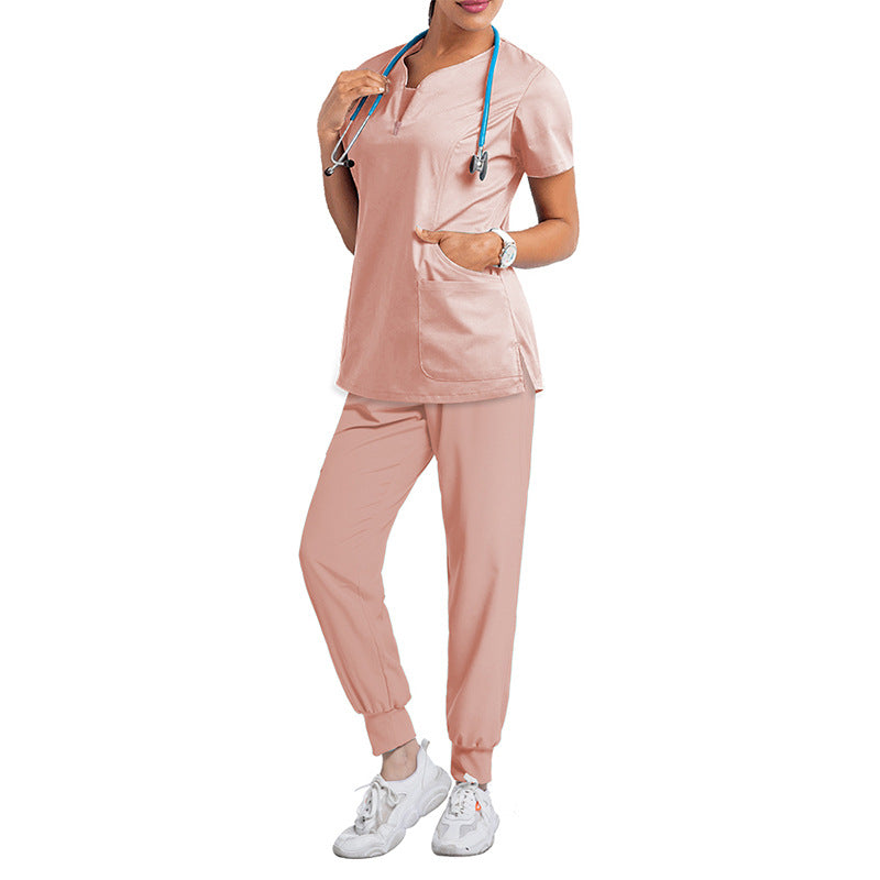 Oral Dentist Surgical Gown Split Undergarments Uniform