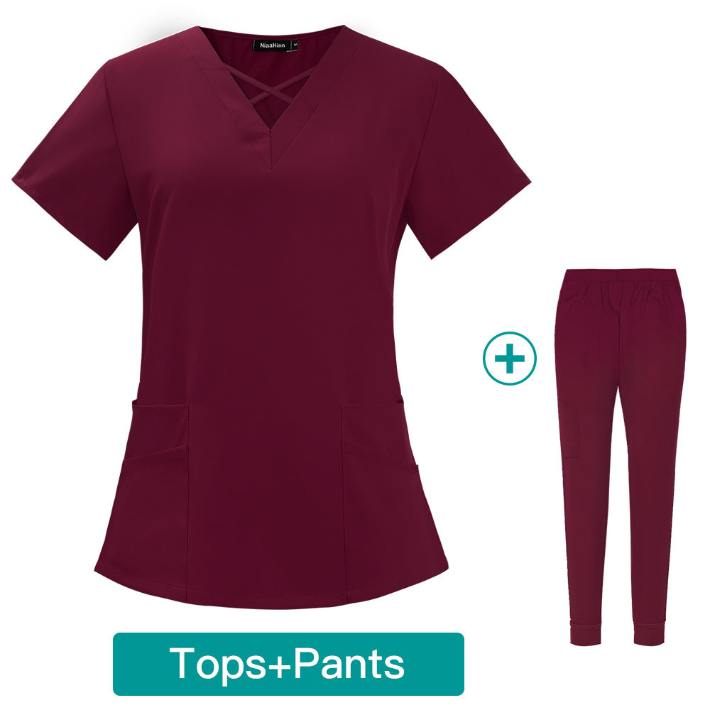 Doctor Nurse Sleeve Summer Thin Comfortable Uniform