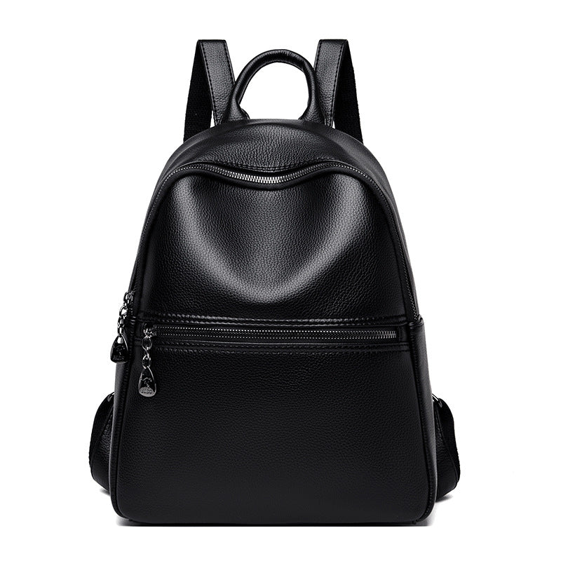 Women's Pretty Unique Big Soft Leather Backpacks